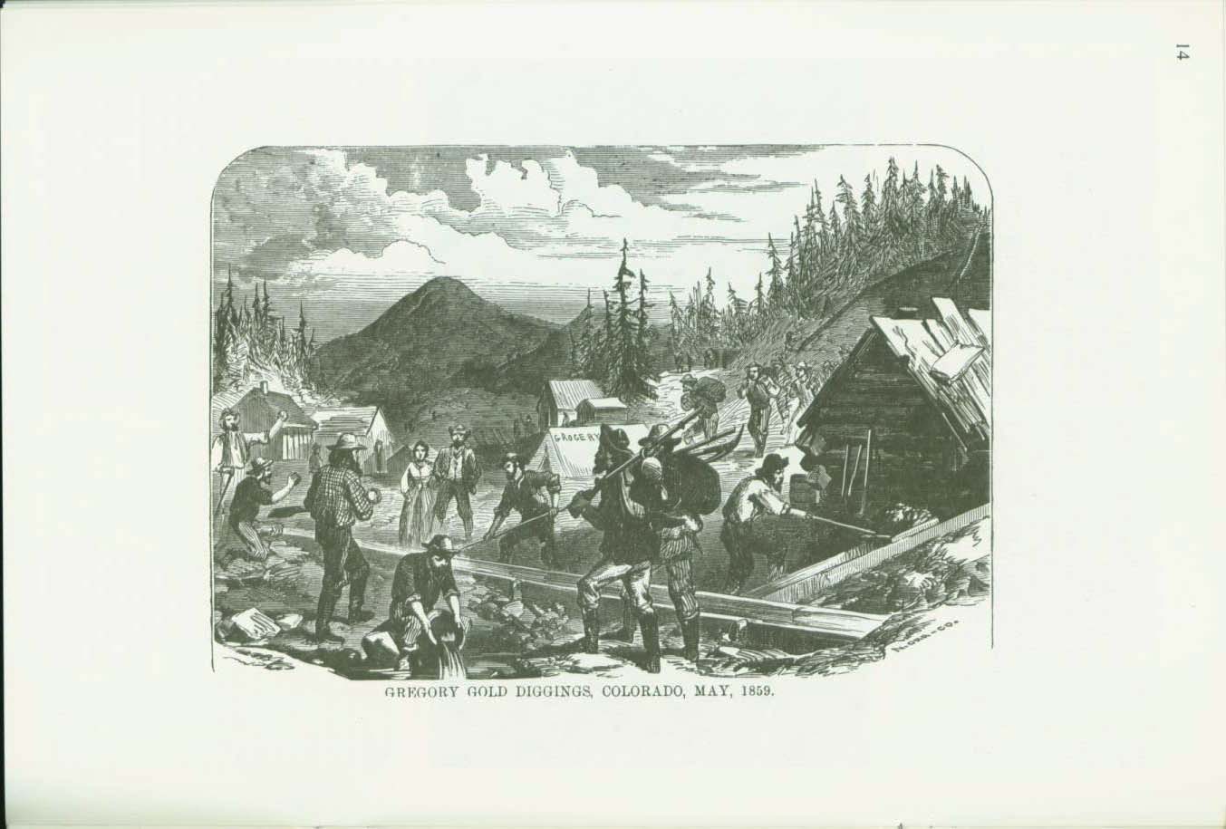 A Miner's Sunday, 1849. vist0005g